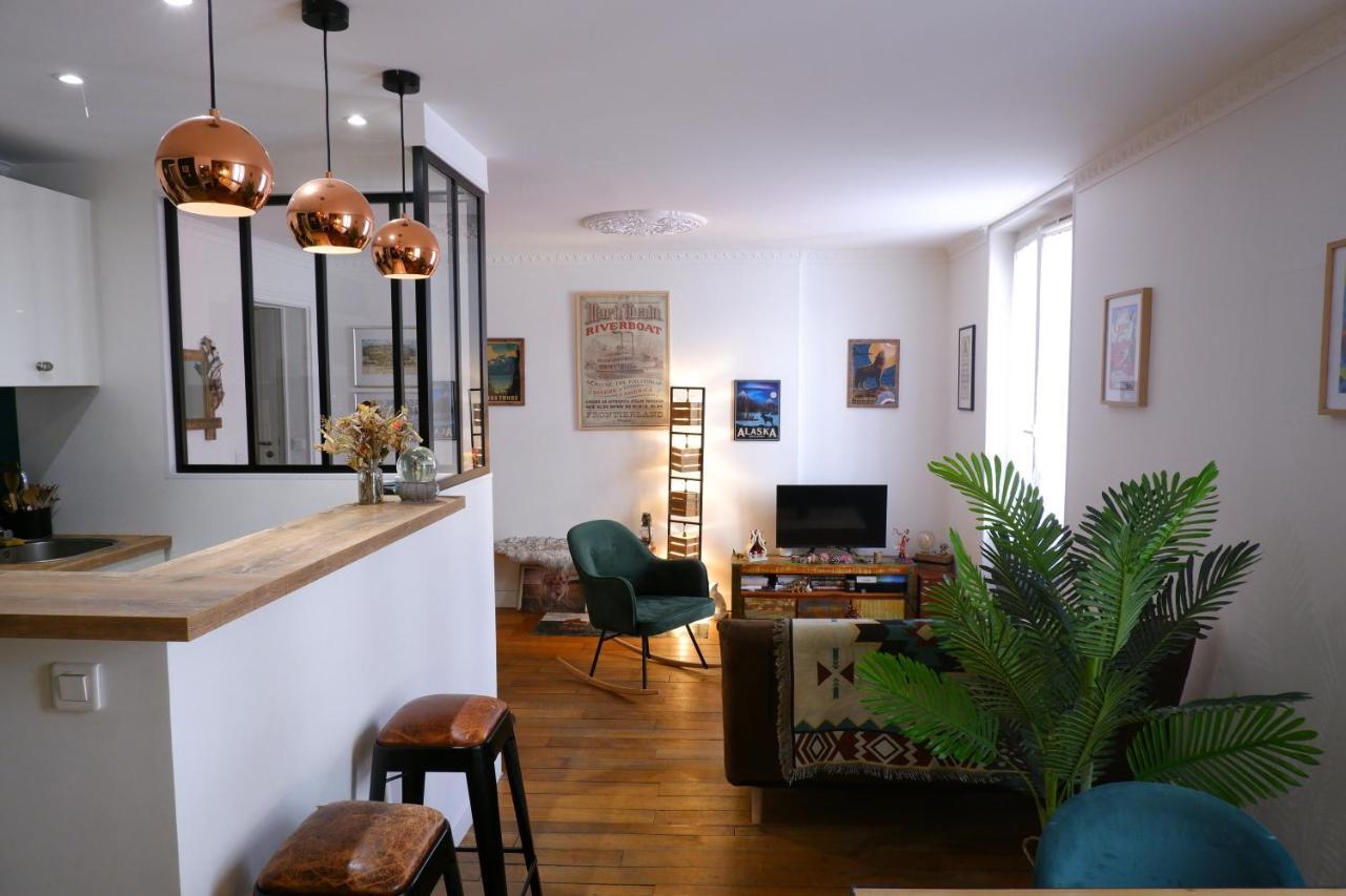 Ferienwohnung Cosy Magical Flat Paris Exterior foto